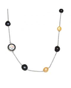 Pittsburgh Steelers Honora Pearls & Baroque Necklace