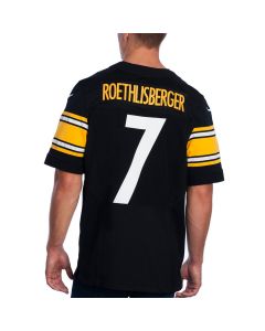 Pittsburgh Steelers Nike #7 Ben Roethlisberger Authentic Home Jersey
