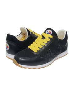 Pittsburgh Steelers Women's Sequin Shoe w/ Team Laces