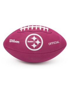 Pittsburgh Steelers Pink Mini Football