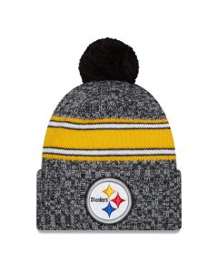Pittsburgh Steelers New Era 2023 Sideline Sport Knit Hat