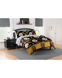 Pittsburgh Steelers Full Bed Set - 5 piece