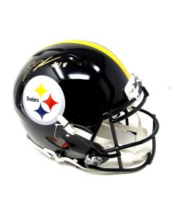 Pittsburgh Steelers #18 Diontae Johnson Autographed Riddell Speed Authentic Full-Size Helmet