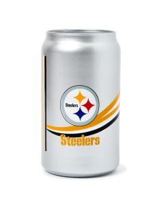 Pittsburgh Steelers Chrome Can Style Glass
