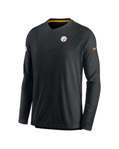Pittsburgh Steelers Men's Nike Dri-FIT UV Coach Long Sleeve T-Shirt