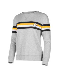 Pittsburgh Steelers Women's Register Crew Long Sleeve Top