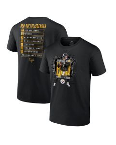 Pittsburgh Steelers #7 Ben Roethlisberger Stats Short Sleeve T-Shirt