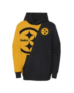 Pittsburgh Steelers Youth Color Rush Unraveled Hoodie