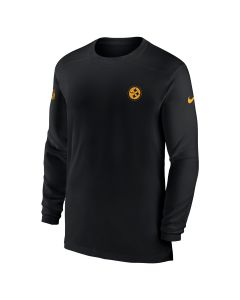 Pittsburgh Steelers Men's Nike Dri-FIT Color Rush UV Coach Long Sleeve T-Shirt