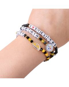 Pittsburgh Steelers Friendship Bracelets - 3 pack