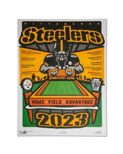 Pittsburgh Steelers 2023 Homefield Advantage Poster