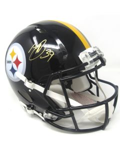 Pittsburgh Steelers #39 Minkah Fitzpatrick Autographed Riddell Speed Authentic Full-Size Helmet
