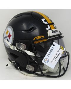 Pittsburgh Steelers #57 Montravius Adams 2022 Game Used Helmet 
