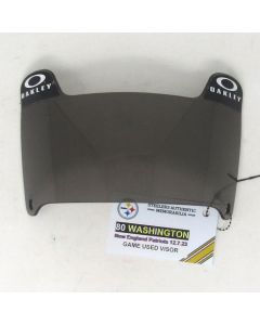 Pittsburgh Steelers #80 Darnell Washington Game Used Helmet Visor vs Patriots 12.7.23