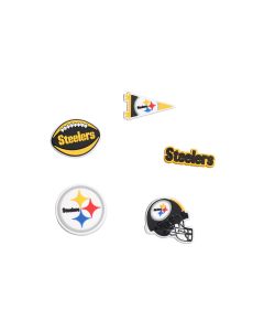 Pittsburgh Steelers Clog Charms - 5 pack