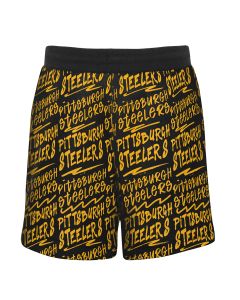 Pittsburgh Steelers Little Kid's Super Graffiti French Terry Shorts