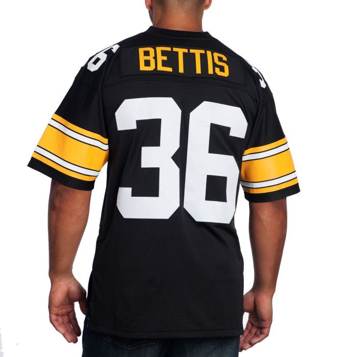 Afdaling Sinds infrastructuur Pittsburgh Steelers Bettis #36 Replica Home Jersey- Black