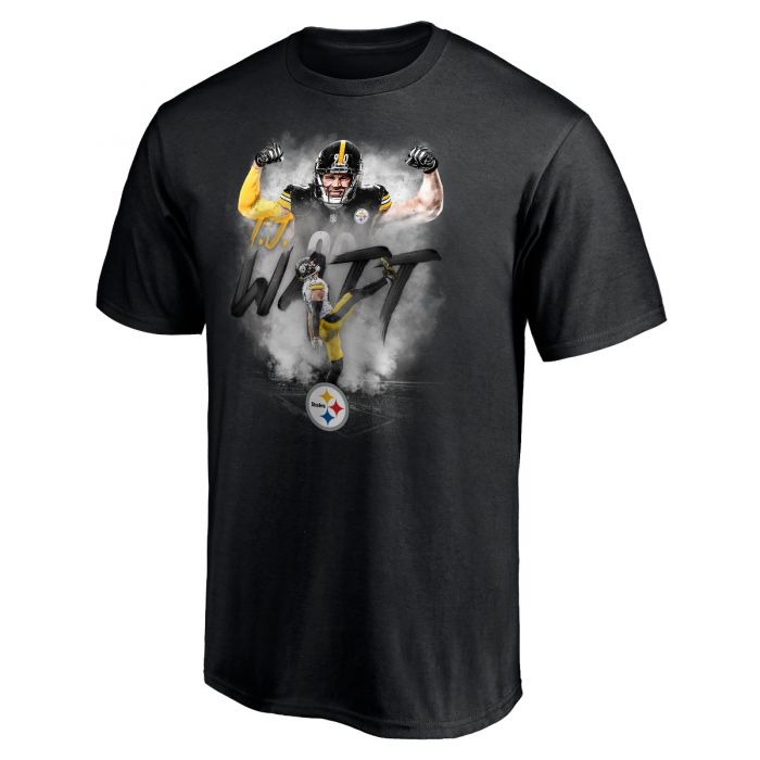 Pittsburgh Steelers #90 T.J. Watt Short Sleeve T-Shirt