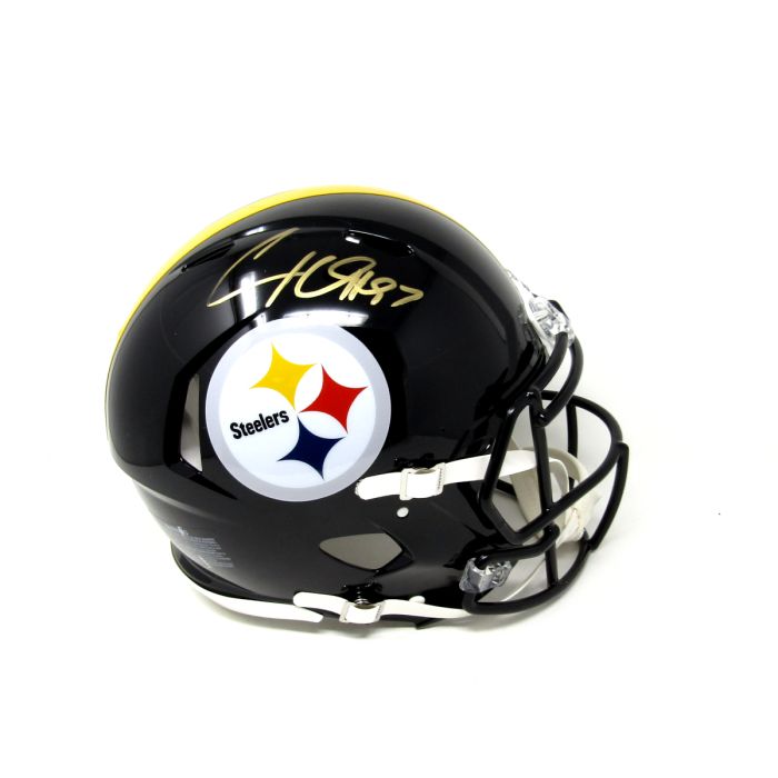 Pittsburgh Steelers #97 Cameron Heyward Signed Authentic Speed