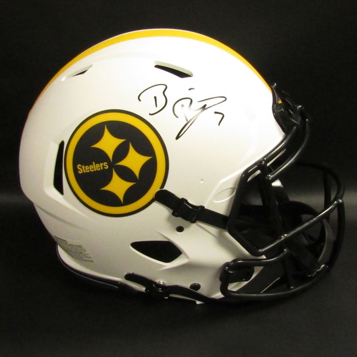 Pittsburgh Steelers #7 Ben Roethlisberger Signed Full Size Authentic Lunar  Eclipse Helmet