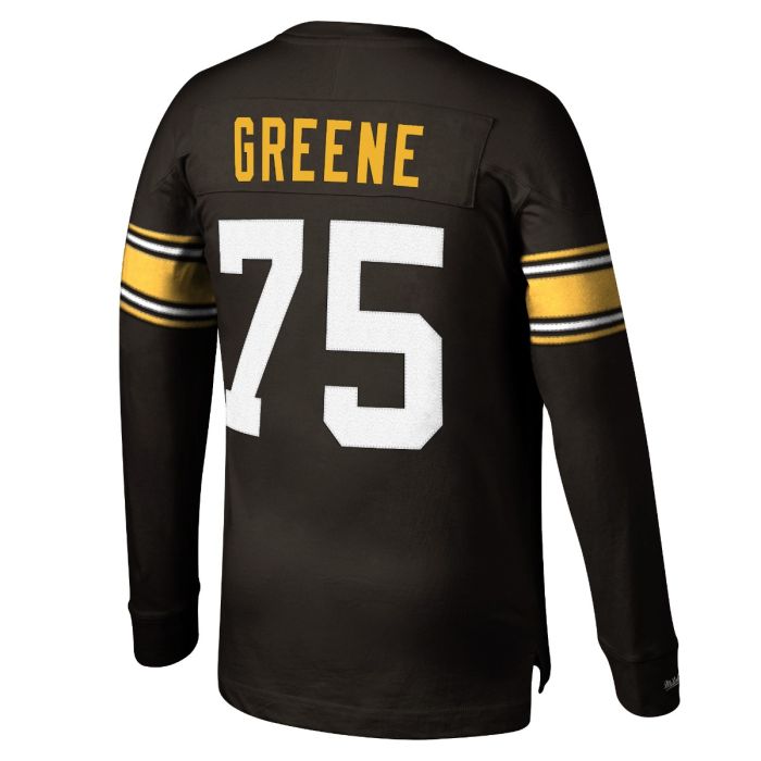 Lids Joe Greene Pittsburgh Steelers Mitchell & Ness 1975 Authentic  Throwback Retired Player Jersey - Black