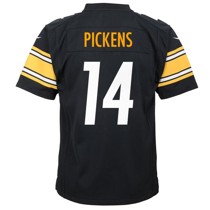 Steelers George Pickens #14 Youth Nike Replica Home Jersey - XL