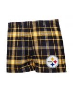 Pittsburgh Steelers Women's Ultimate Flannel Plaid Sleep Short