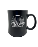 Pittsburgh Steelers 19oz. Steel City Football Black Starter Mug