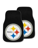 Pittsburgh Steelers 17" x 27" Carpet Car Mat Set