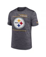 Pittsburgh Steelers Men's Nike Velocity Sideline Short Sleeve T-Shirt