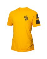 Najee Harris #22 Logo Men's Short Sleeve Gold T-Shirt