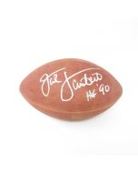 Pittsburgh Steelers #58 Jack Lambert Autographed NFL Authentic 'Rozelle' Football